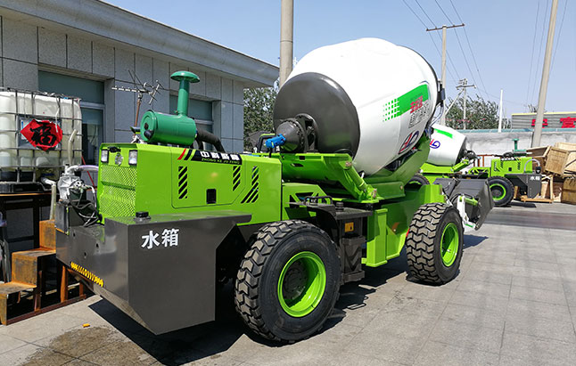 中科聚峰混凝土攪拌車(chē)
